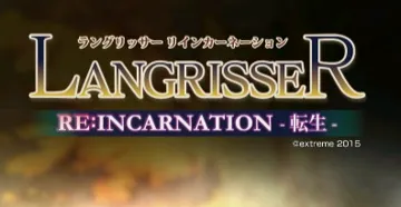Langrisser Re - Incarnation -TENSEI- (USA) screen shot title